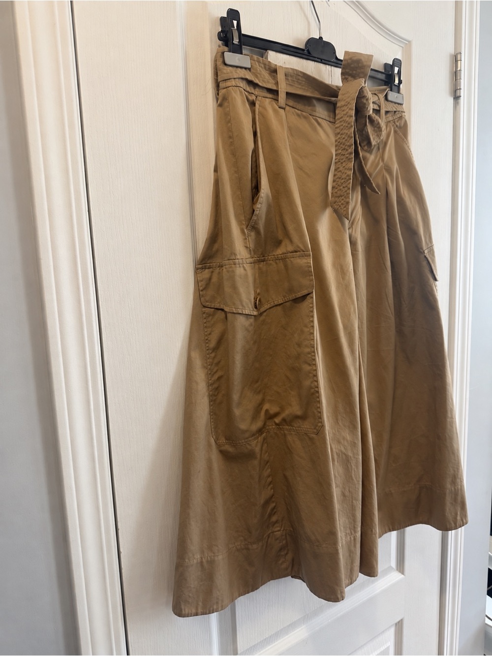 Polo Ralph Lauren High Rise Cropped Wide Leg Cargo Pants Size 2 - Picture 3 of 4